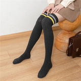 2024 NEW ALL MATCH STRIPED KNEE HIGH SOCKS_CWMS0654