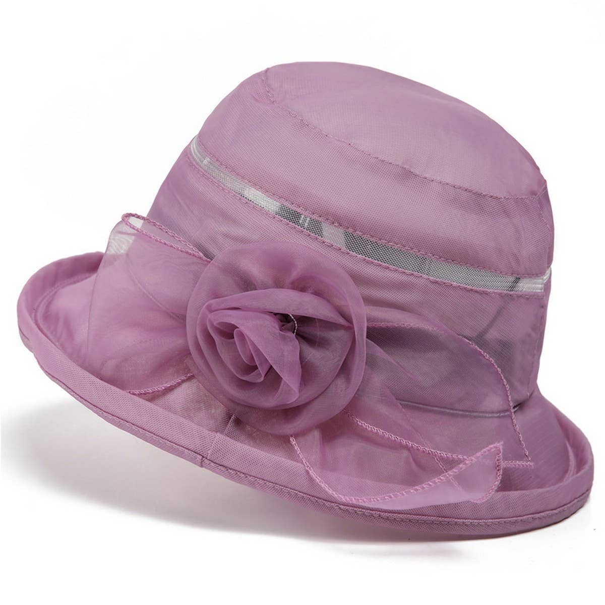 FOLDABLE ROLLED EDGE BREATHABLE SUN HAT_CWAH1501