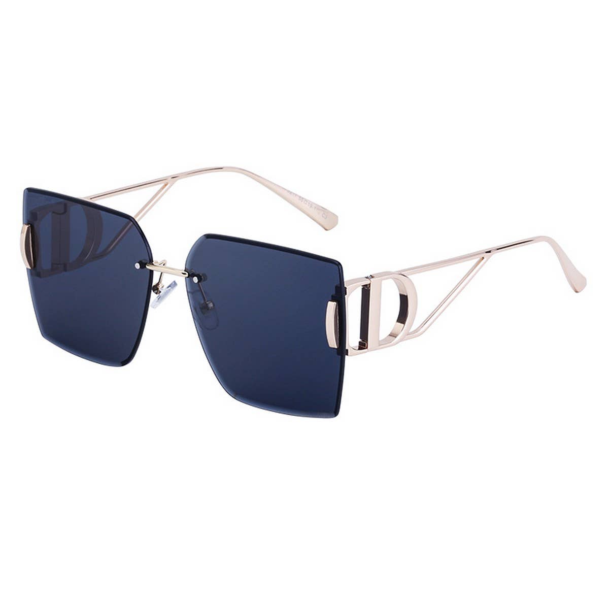 FASHIONABLE DIAMOND CUT FRAMELESS SUNGLASSES_CWASG0660