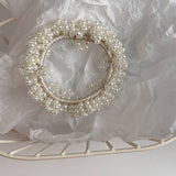 GOLD VERSION PEARLET SCRUNCHIE HAIR TIE_CWAHA0626