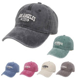 Vintage Washed Letter Embroidered Baseball Cap Cwah1536