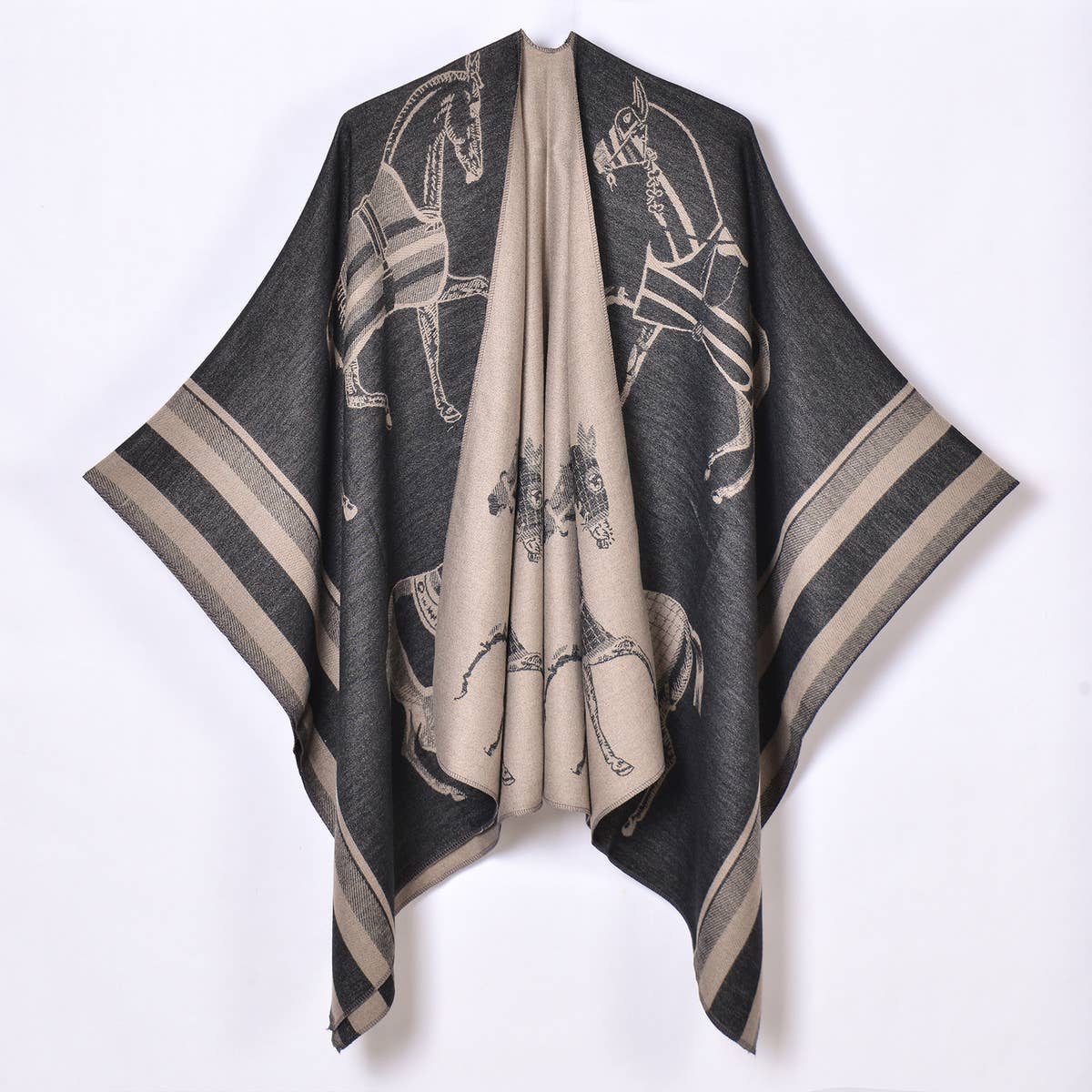 Women Simple Cardigan Shawl_Cwasc0959