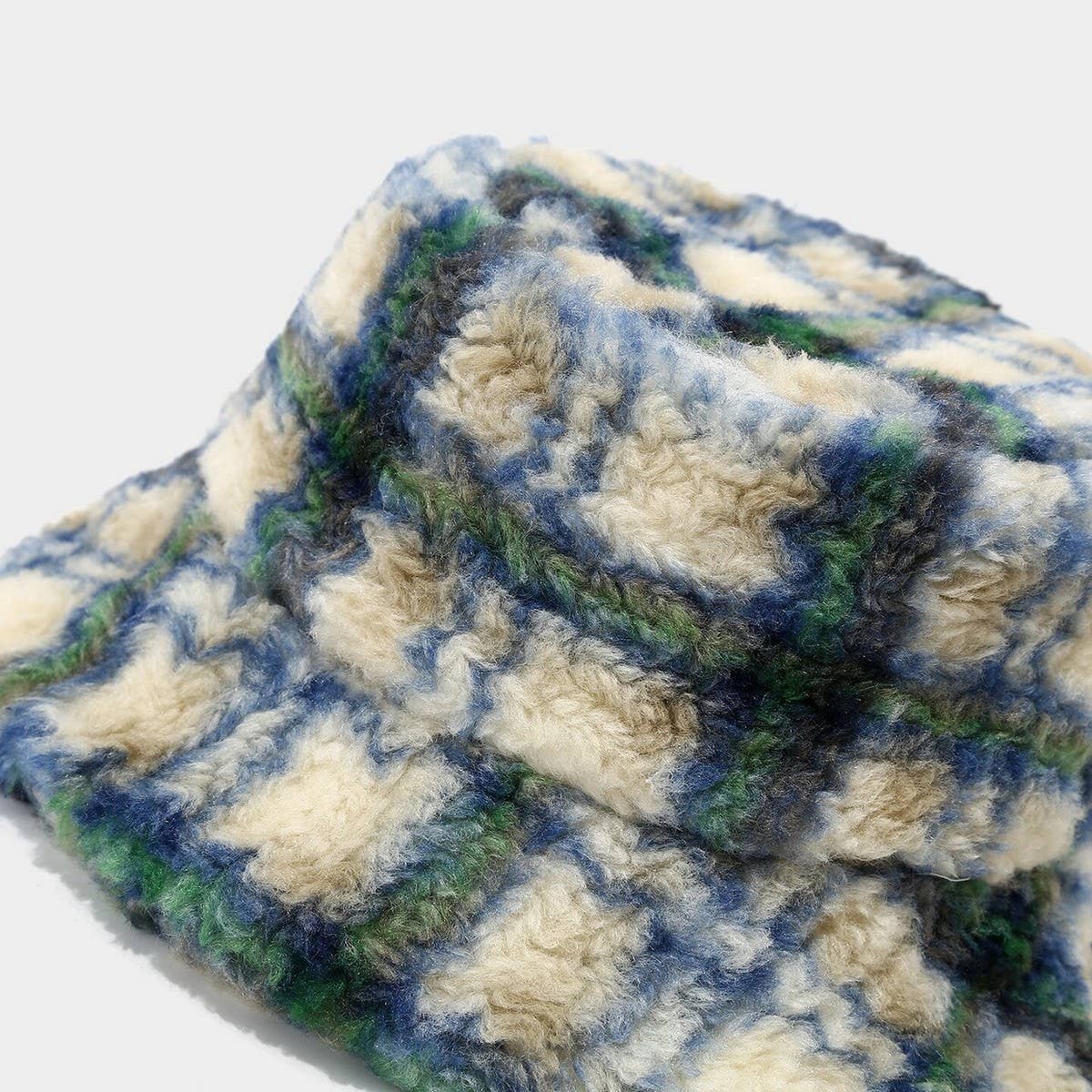 Trendy Plush Bucket Hat For Women Winter_Cwah04619