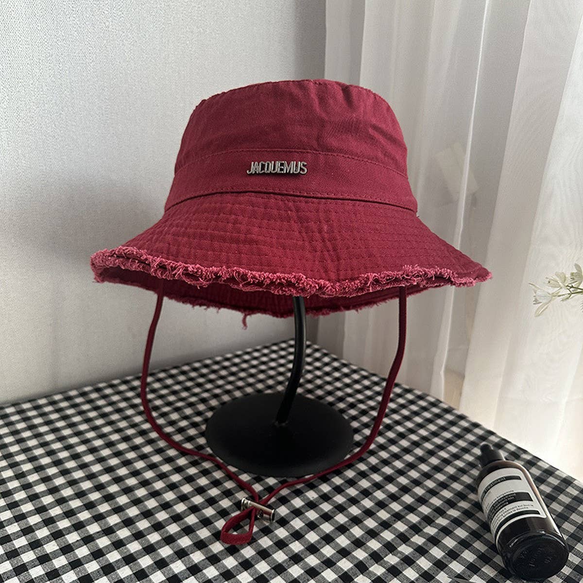 Cwah1675_Simple Vintage Foldable Bucket Hat