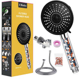 5 SPRAY MINERAL STONE FILTER SHOWER HEAD_CWASC1706