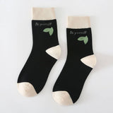 Winter Rolled-Edge Striped Socks_Cwms0917