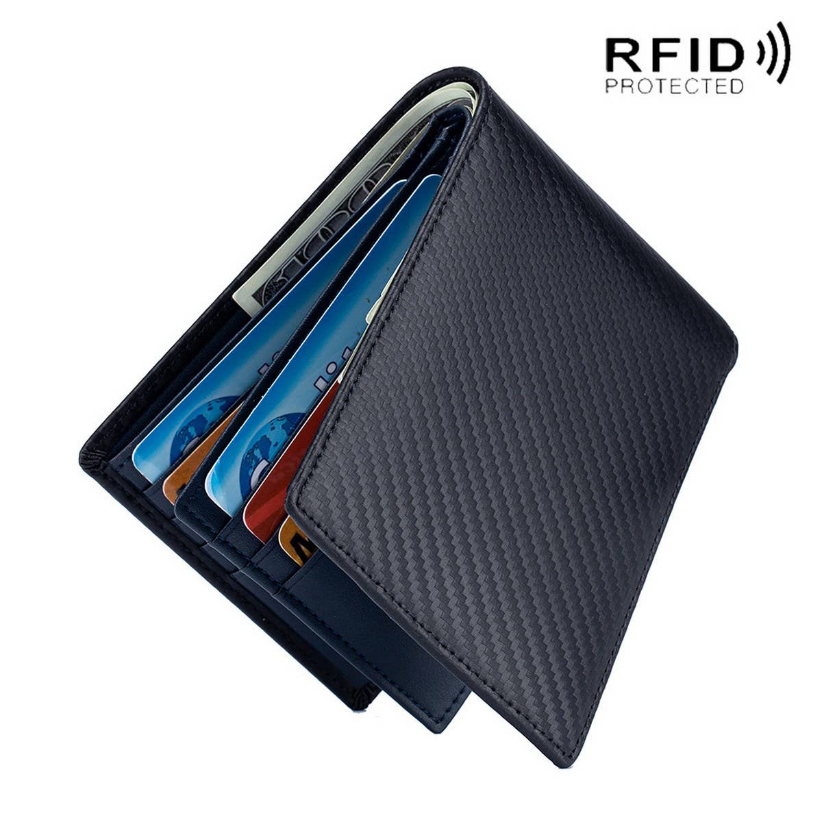 FASHION THIN COIN LEATHER MULTI LAYER WALLET_CWAB3782