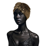 CLASSIC HOT GOLD FLORAL ETHNIC HEADSCARF_CWASC2452