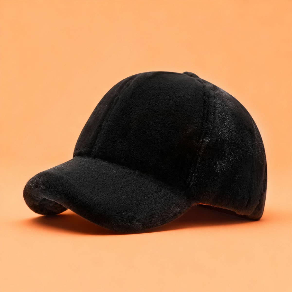Women¡¯S Soft Short Brim Baseball Cap Fall Winter_Cwah04722