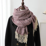 COZY WATER RIPPLE WRAP SCARF FOR FALL SEASON_CWASC2765