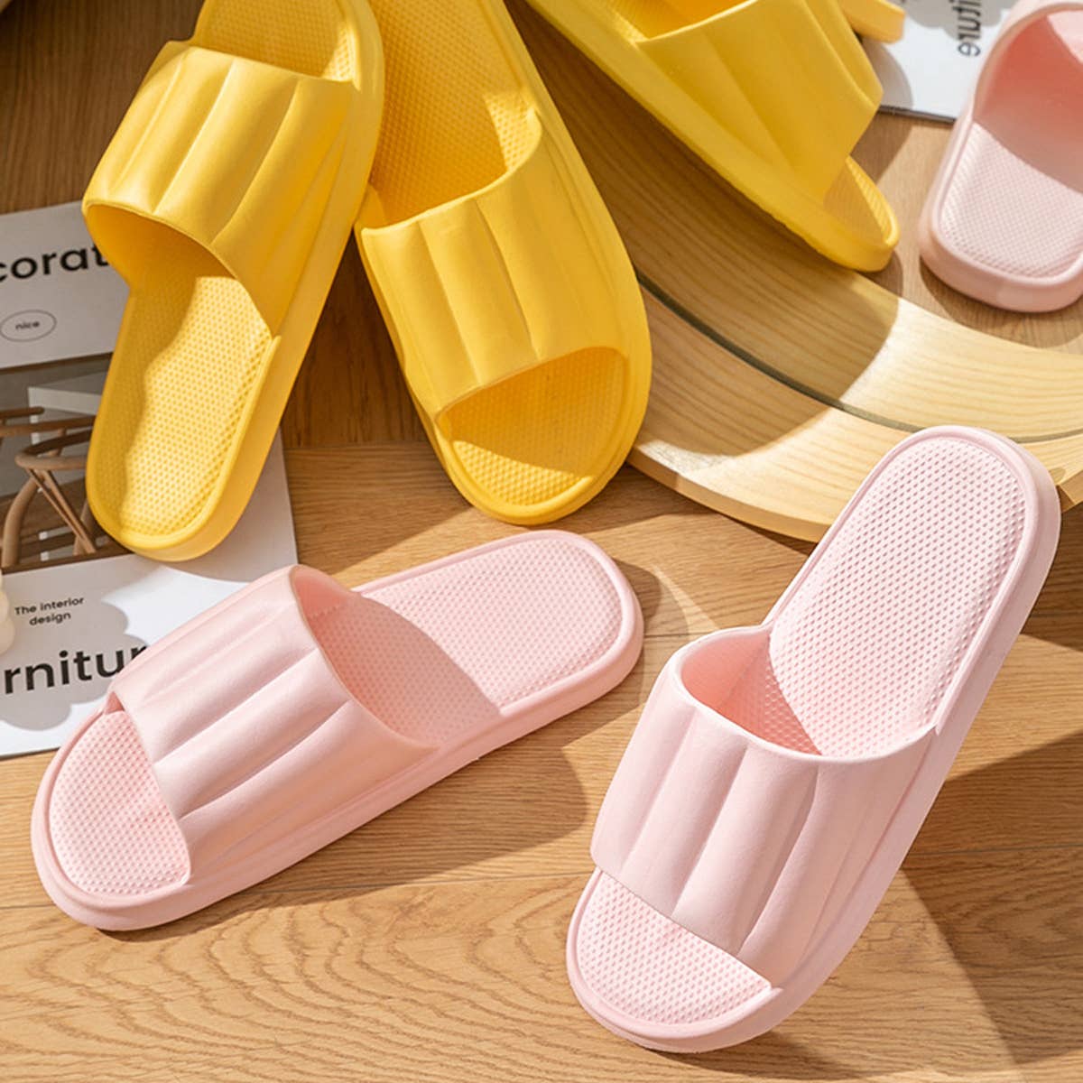 Household Indoor Bathroom Bathing Slippers_Cwshs0622