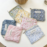 Floral Mini Wallet Lipstick Cushion Card Holder_Cuab00663