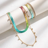 SUMMER HOT SELLING GRADIENT STACKING NECKLACE SET_CWAJE2928