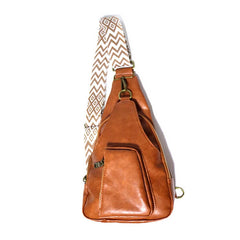 Outdoor Sport Travel Retro Waist Bag Crossbody Bag_Cwab1402