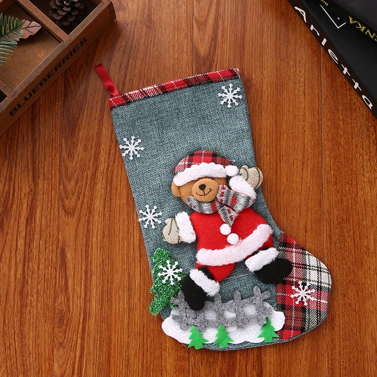 CHRISTMAS CHILDRENS CANDY BAG GIFT BAG_CWMM1890