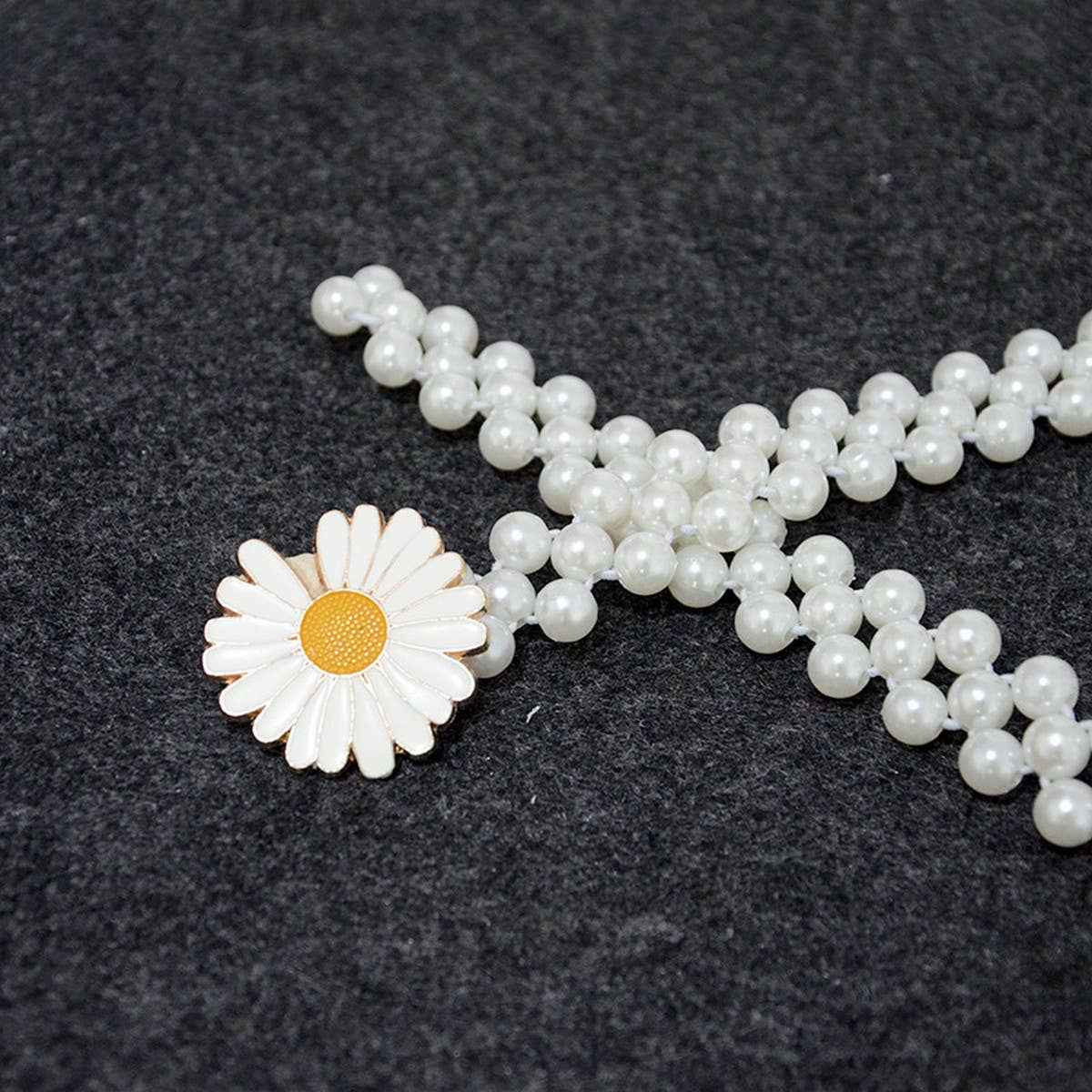 FASHIONABLE ELASTIC DAISY VERSATILE GIRDLE_CWABE0507