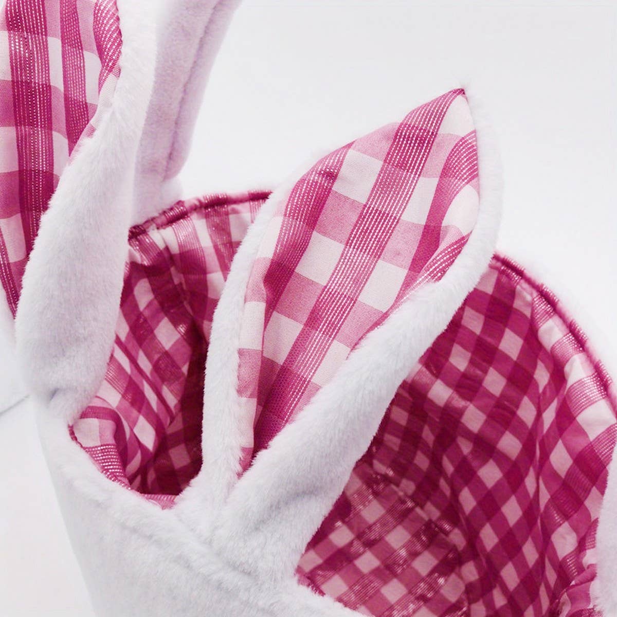 EASTER BASKET BUNNY DOLL FABRIC BASKET DECORATION_CWMM3478