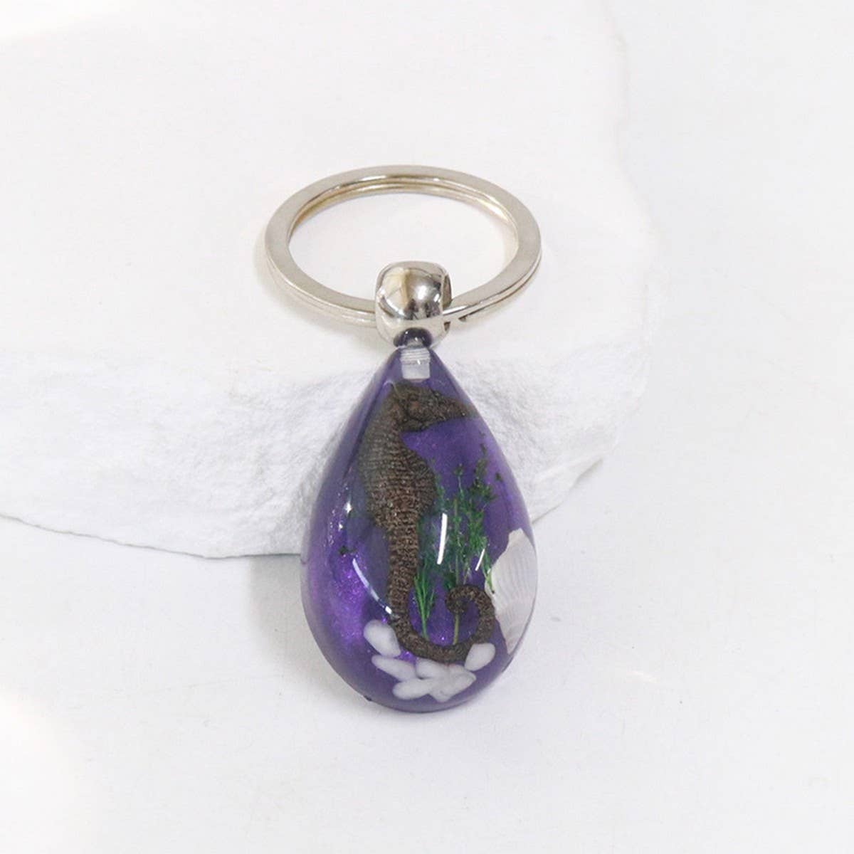 NEW CREATIVE SEAHORSE KEYCHAIN SOUVENIR PENDANT_CWMM3707