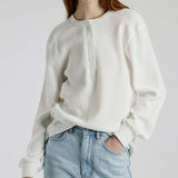 Waffle Commuter Style Single-Breasted Hoodie