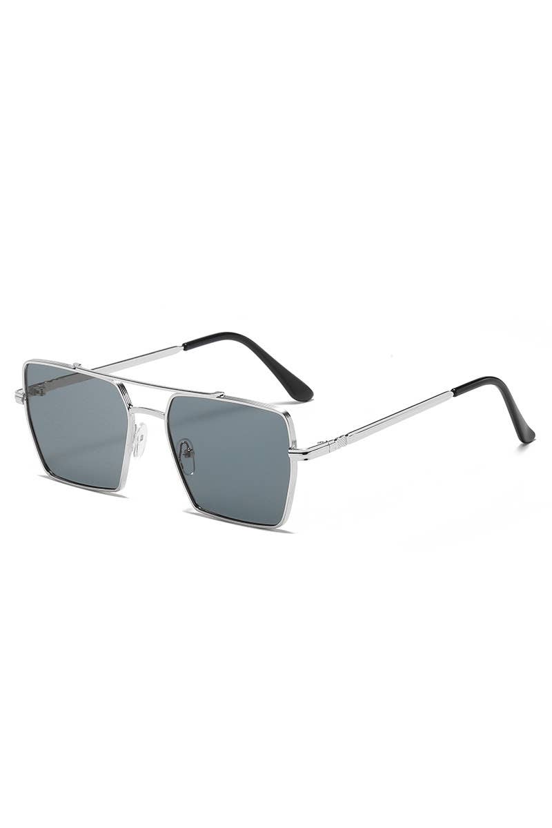 FLAT TOP FRAME SQUARE SUNGLASSES_CWASG0100