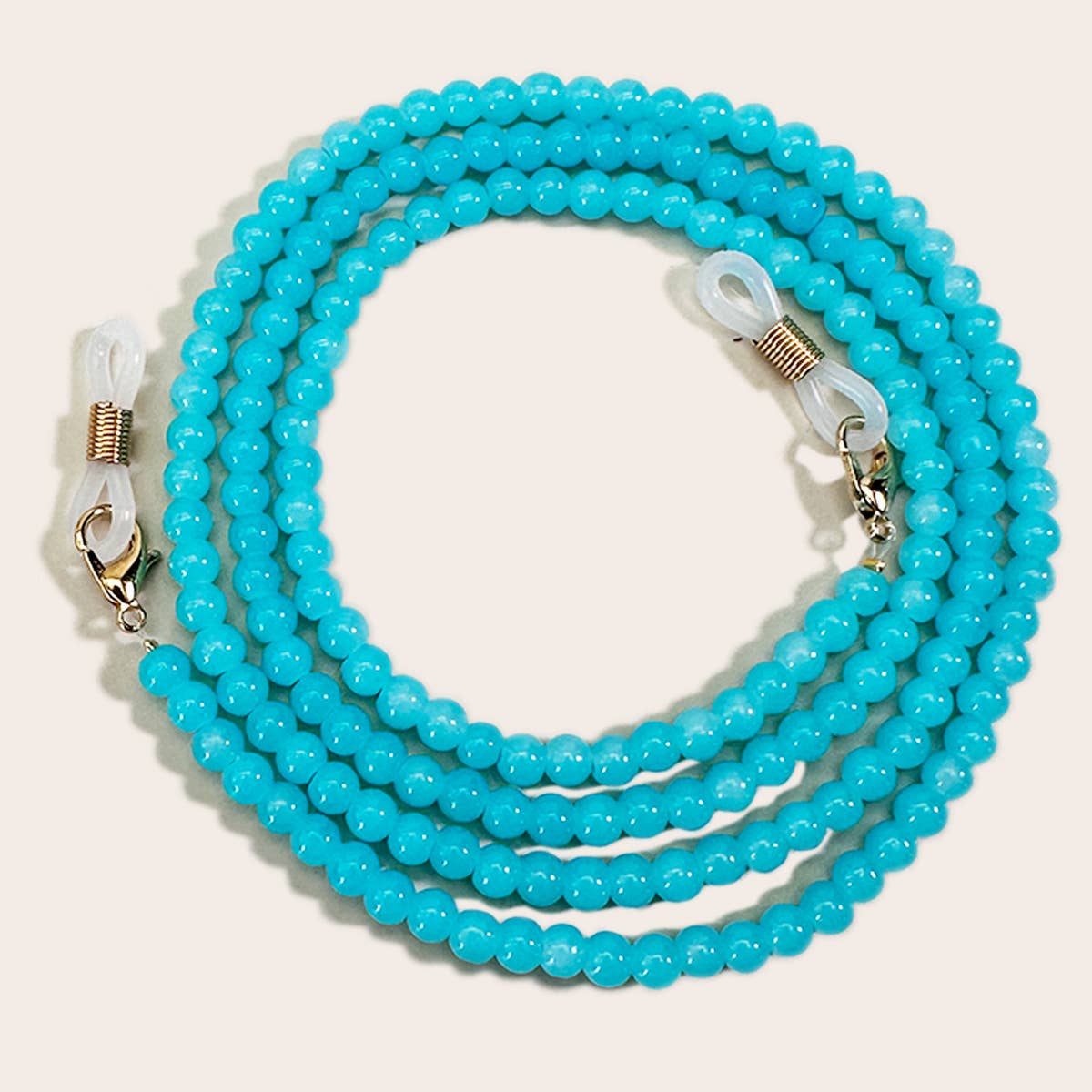 STYLISH HANDMADE BEADED GLASS GLASSES LANYARD_CWMM1152