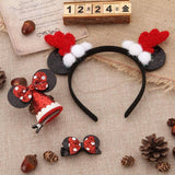 ALL MATCH CHRISTMAS MICKEY HEADBAND HAIRPIN_CWAHA3416