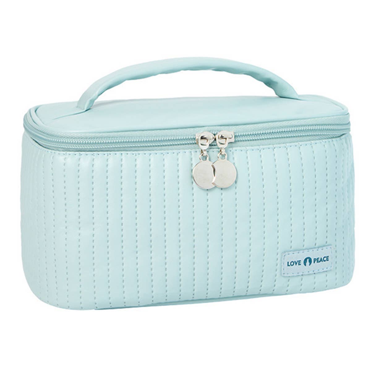 SOLID COLOR SQUARE MAKEUP BAG_CWAB0552