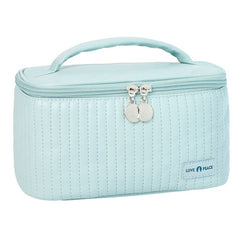 SOLID COLOR SQUARE MAKEUP BAG_CWAB0552