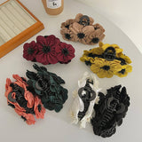 RETRO THREE DIMENSIONAL FLOWER HAIRPINS_CWAHA1200