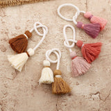 DOUBLE HEAD TASSEL HANDMADE BAG CHARM PENDANT_CWAB5069