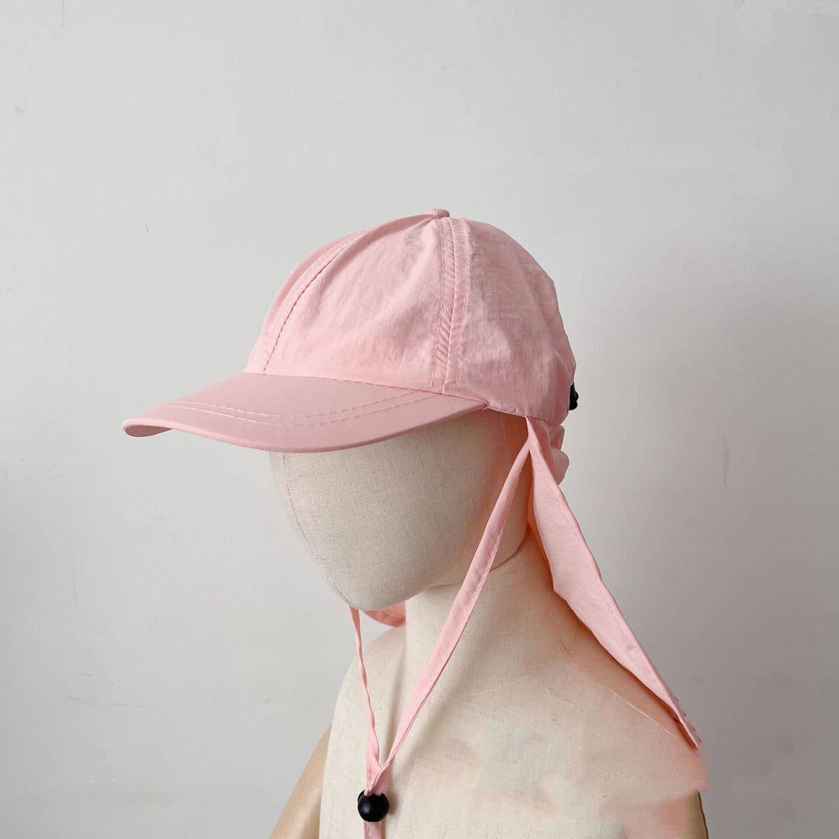 SUMMER THIN CHILDRENS SUN PROTECTION CAPE HAT_CWAH2875