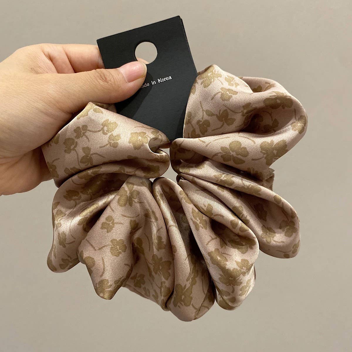 TEMPERAMENTAL SATIN PRINTEDHAIRBAND HAIRACCESSORIE_CWAHA4038