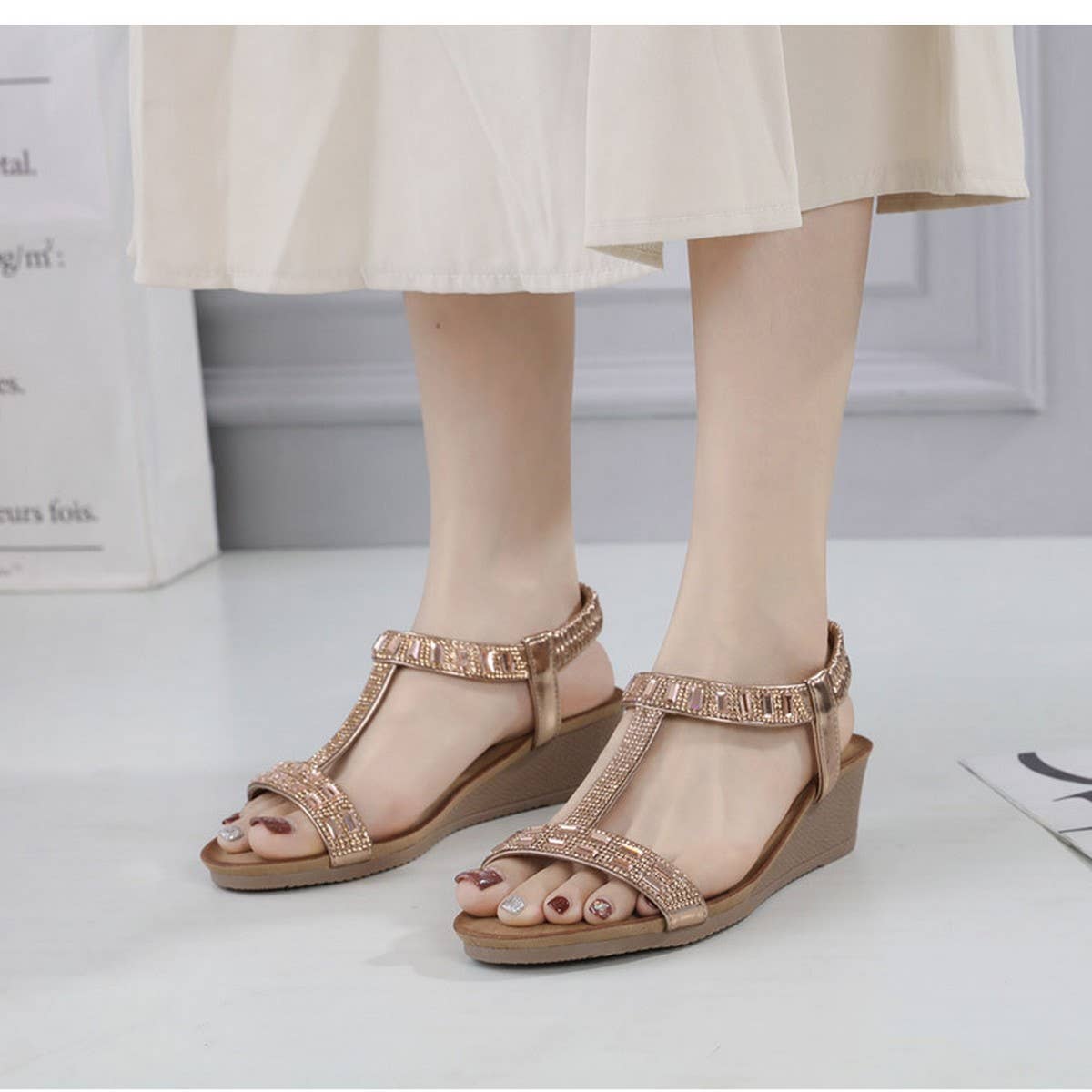 Bohemian Causal Open To Summer Sandal_Cwshs0527