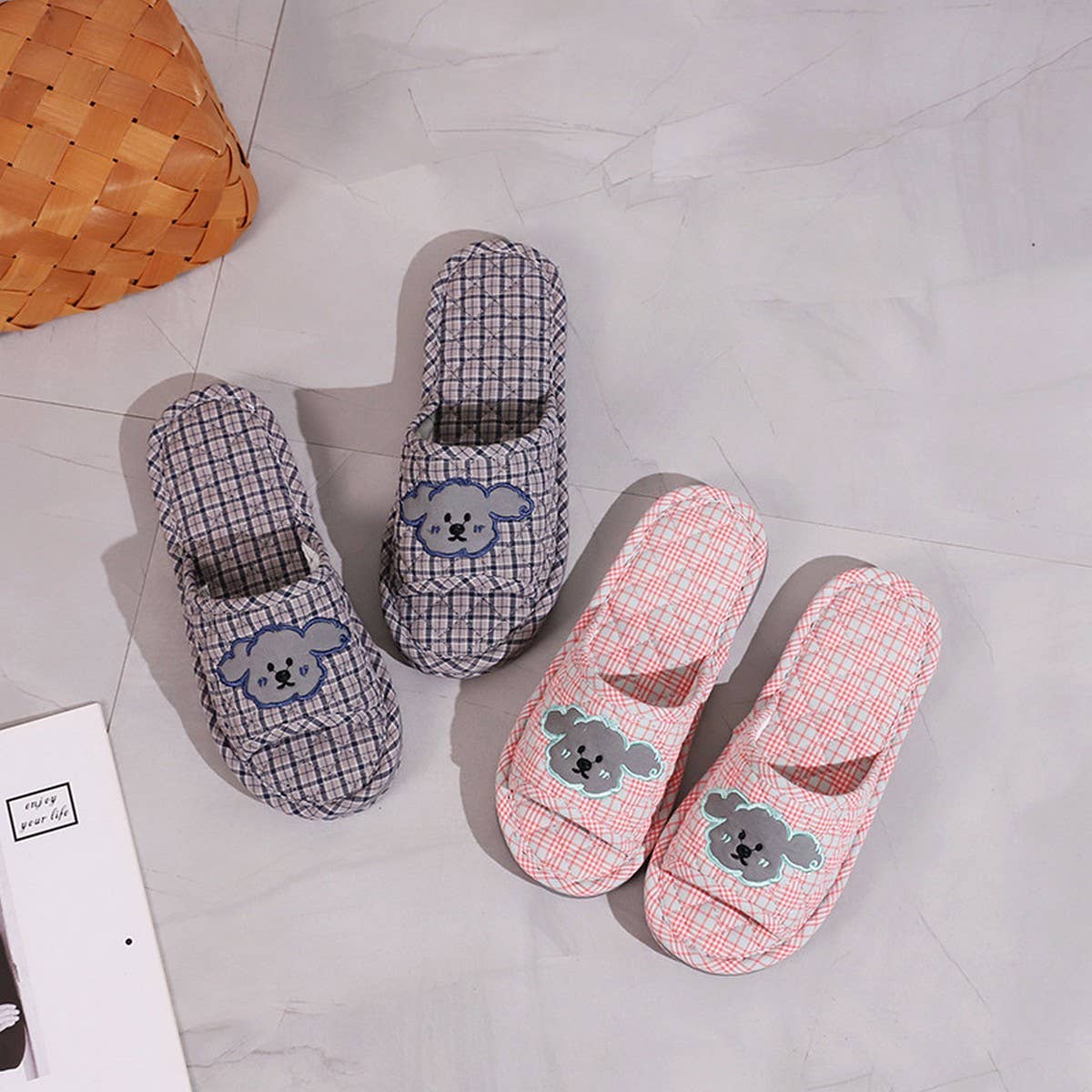 CINNAMOROLL COTTON FLOOR SLIPPERS 3 LAYER_CWSHF0196