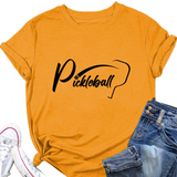 Womens Fashion Pickleball Tee Summer Plus Size_Cwttsl0492