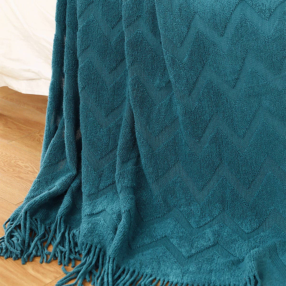 KNITTED SLEEP BLANKET WEIGHTED BLANKET COVER_CWMM0194