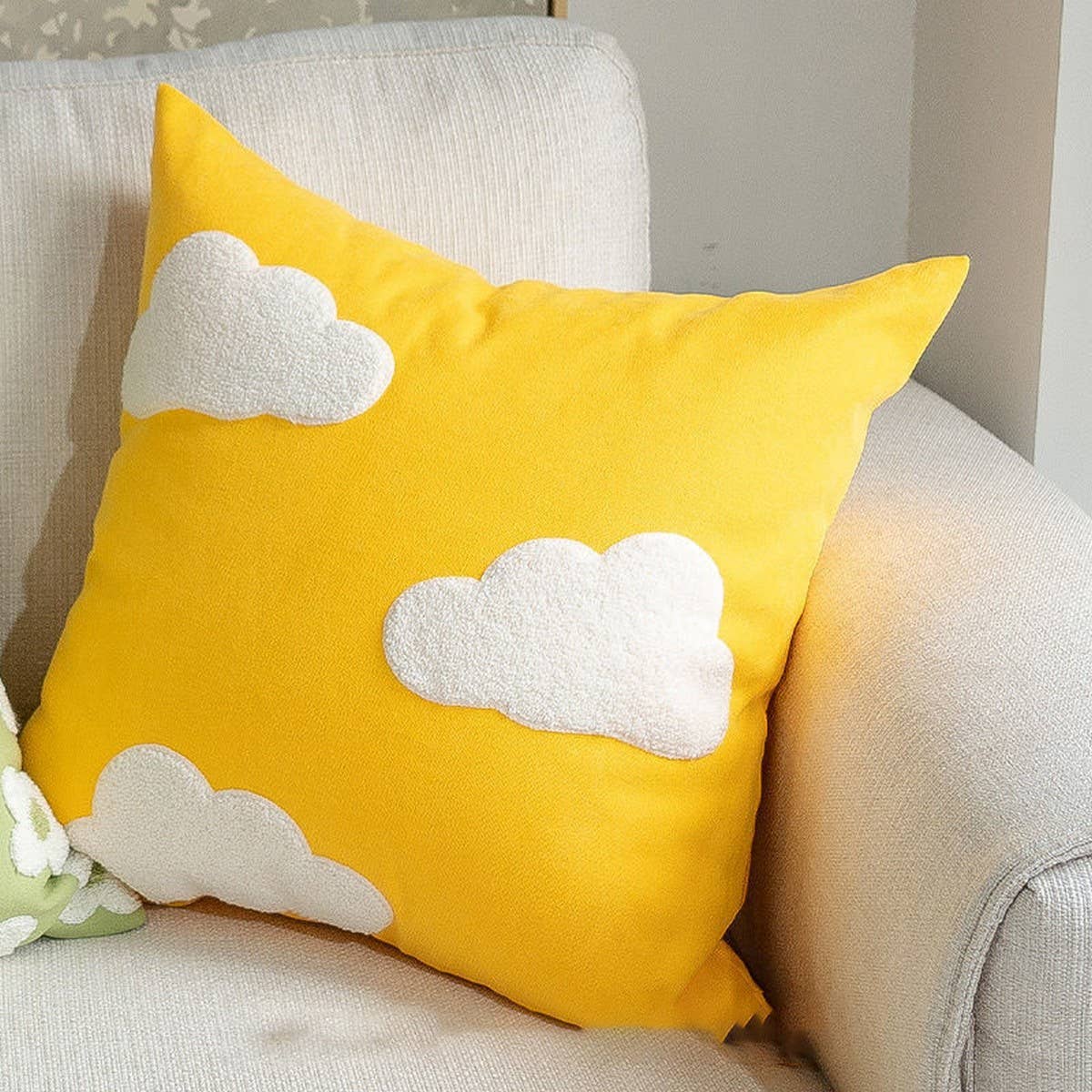 MOROCCAN STYLE EMBROIDERED GRID PILLOW COVER_CWMM7689