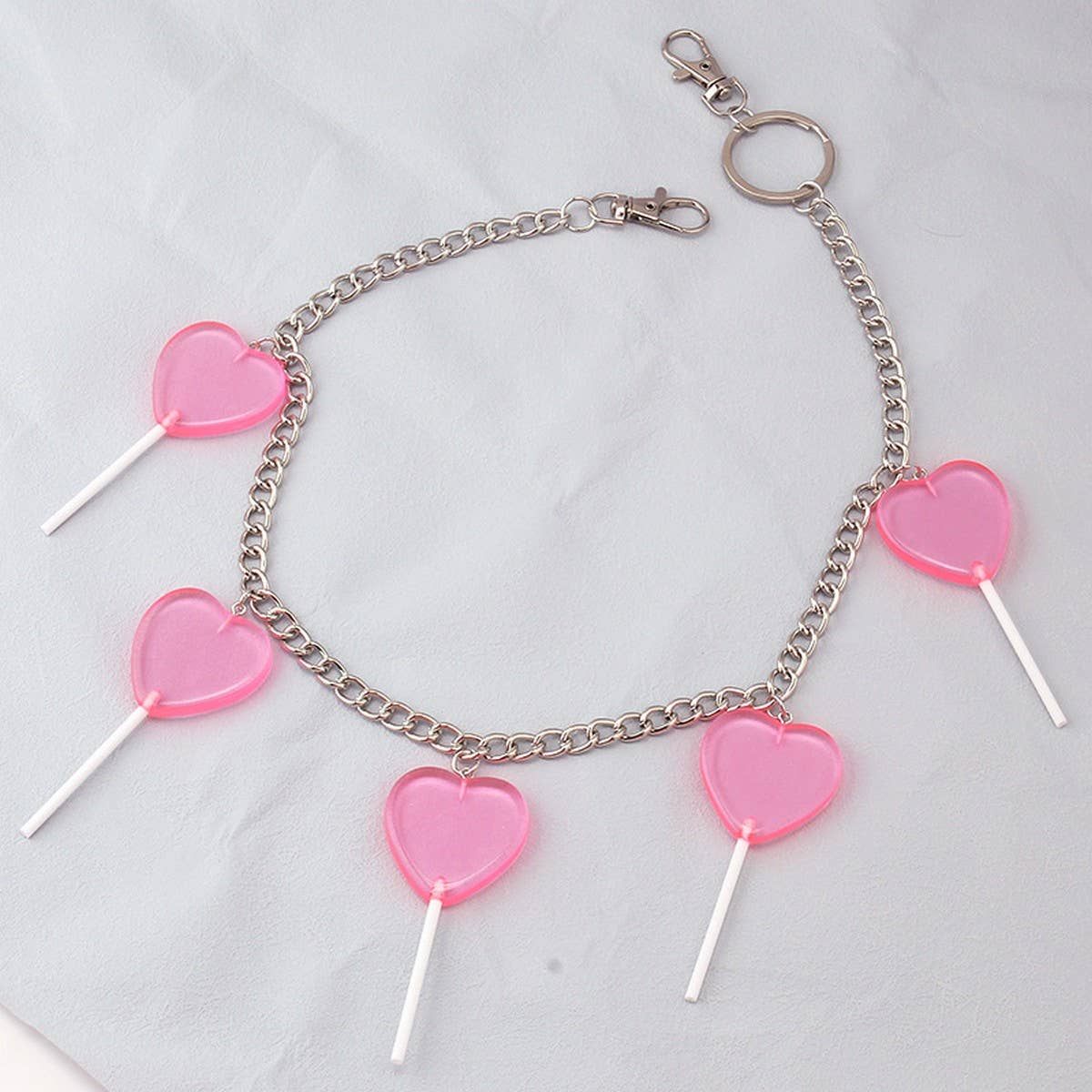 COLORED LOLLIPOP PENDANT PANTS CHAIN_CWMM0683