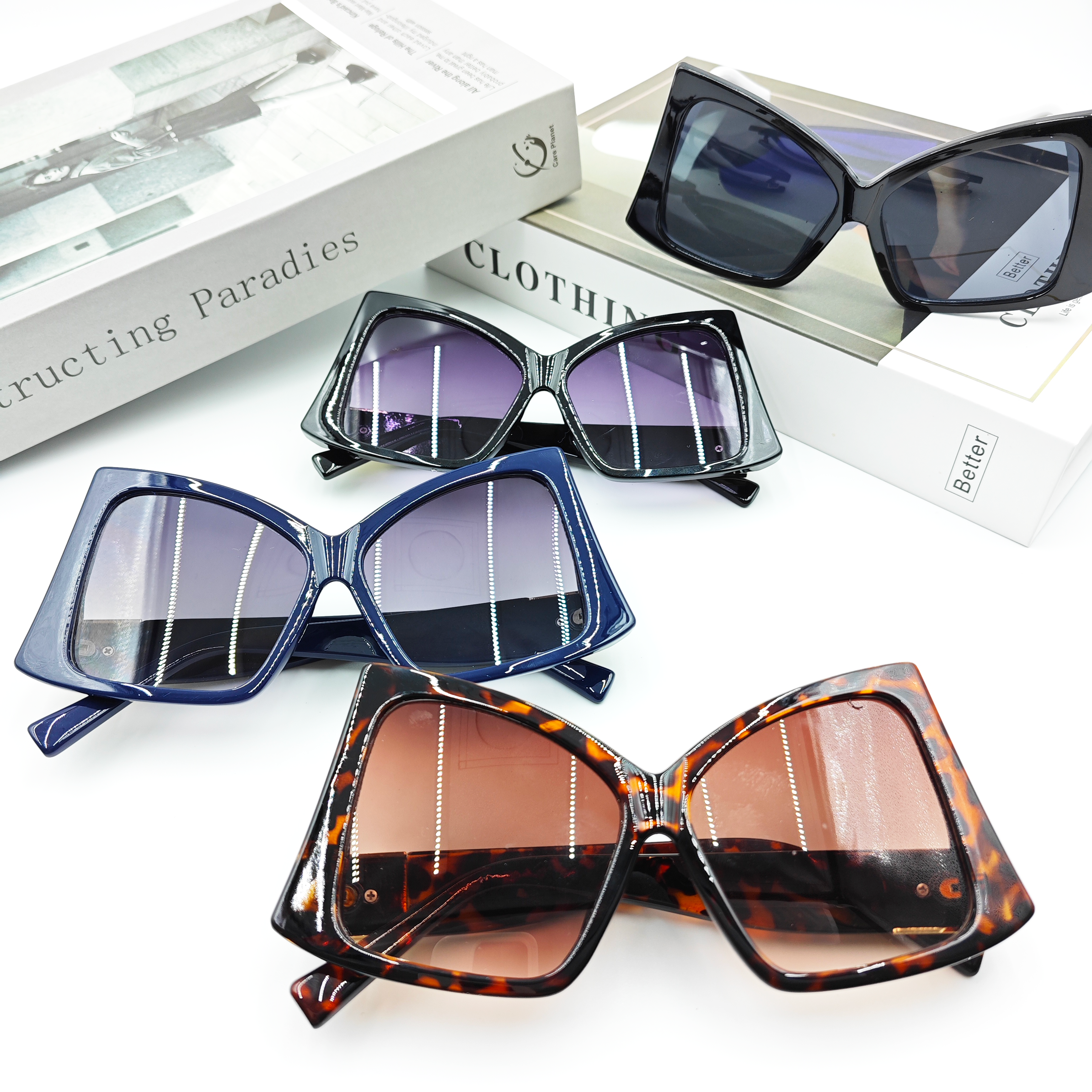 IRREGULAR LARGE FRAME SUNGLASSES_CWASG0130