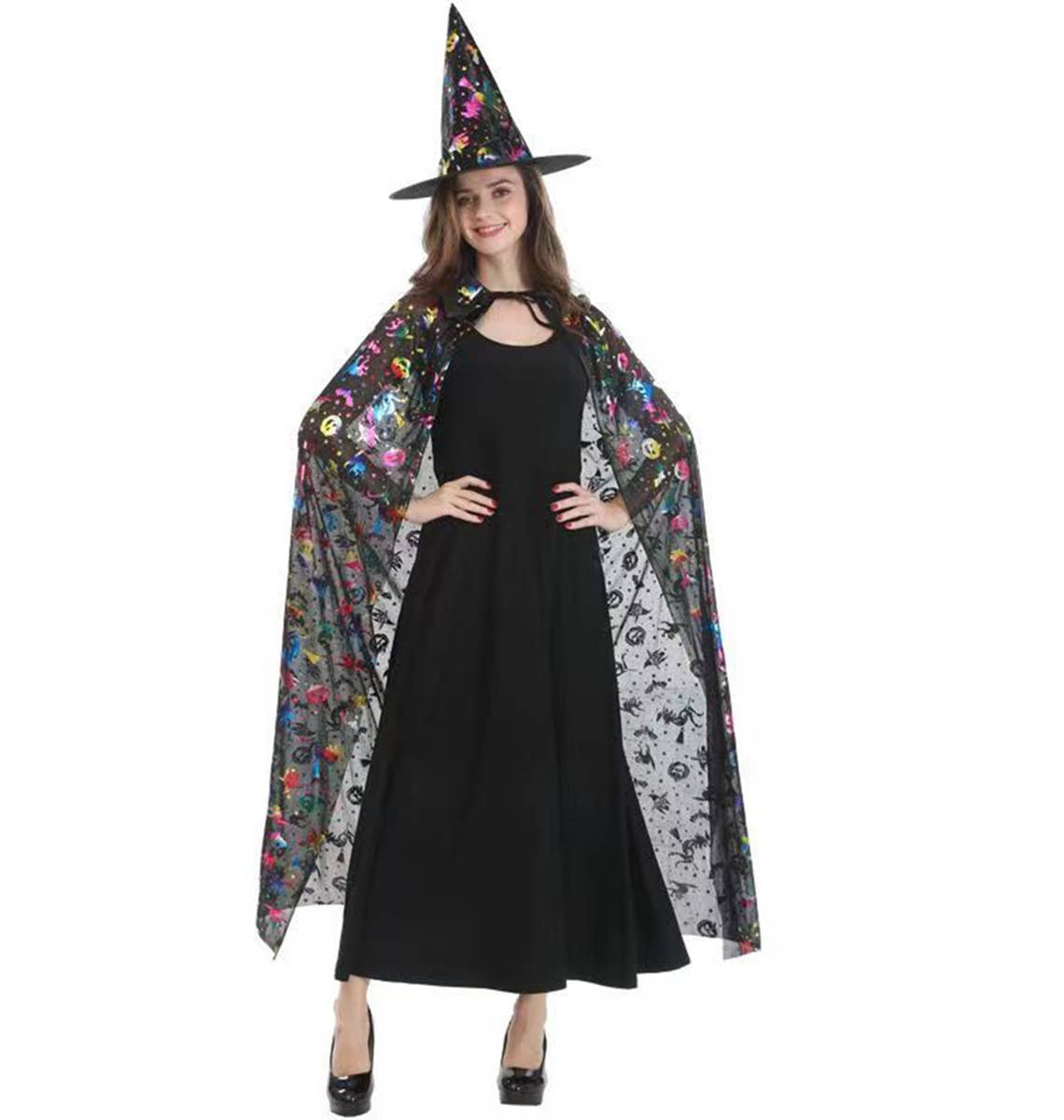 Cwmm9545_Halloween Bonus Party Hat Cape
