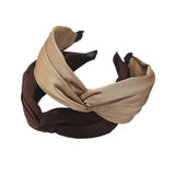 RETRO SOLID COLOR HIGH SKULL HEADBAND_CWAHA1685