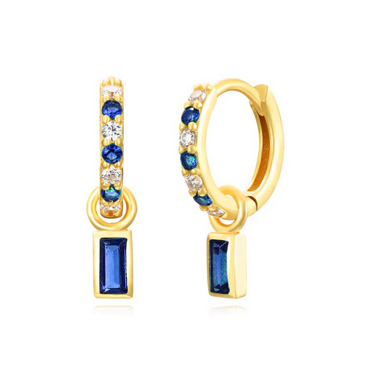 COLORFUL FRENCH TEMPERAMENT GEOMETRIC EARRINGS_CWAJE1774