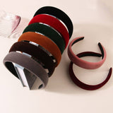 RETRO SOLID COLOR HEADBAND FASHION HEADBAND_CWAHA0487