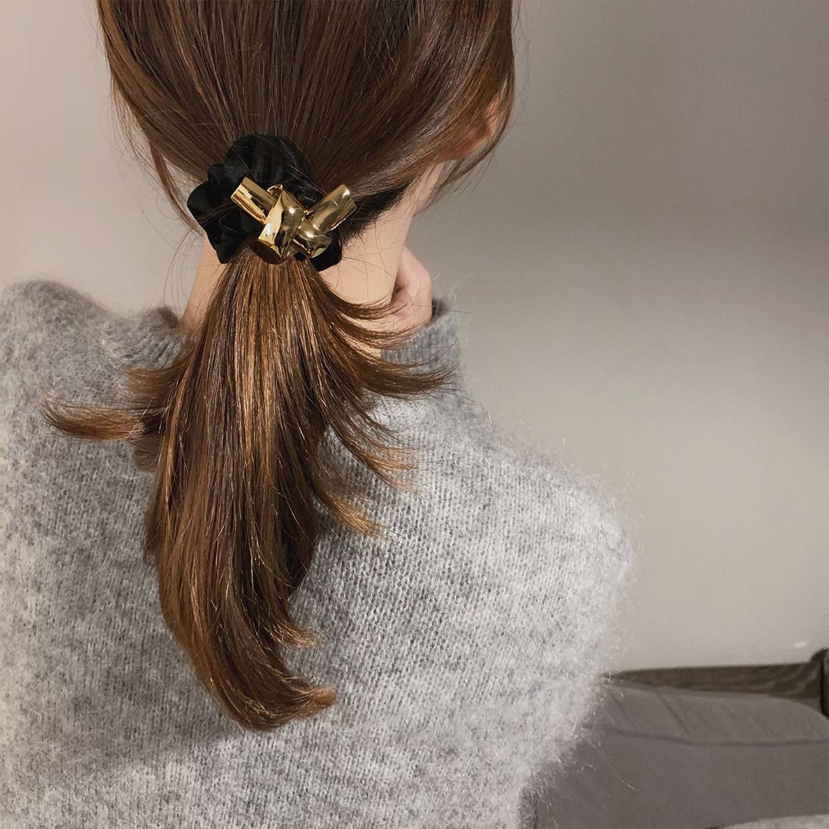MINIMALIST IRREGULAR FASHION HAIR SCRUNCHIES_CWAHA2666