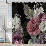 FLOWER BATHROOM ISOLATION SHOWER CURTAIN_CWMM1801