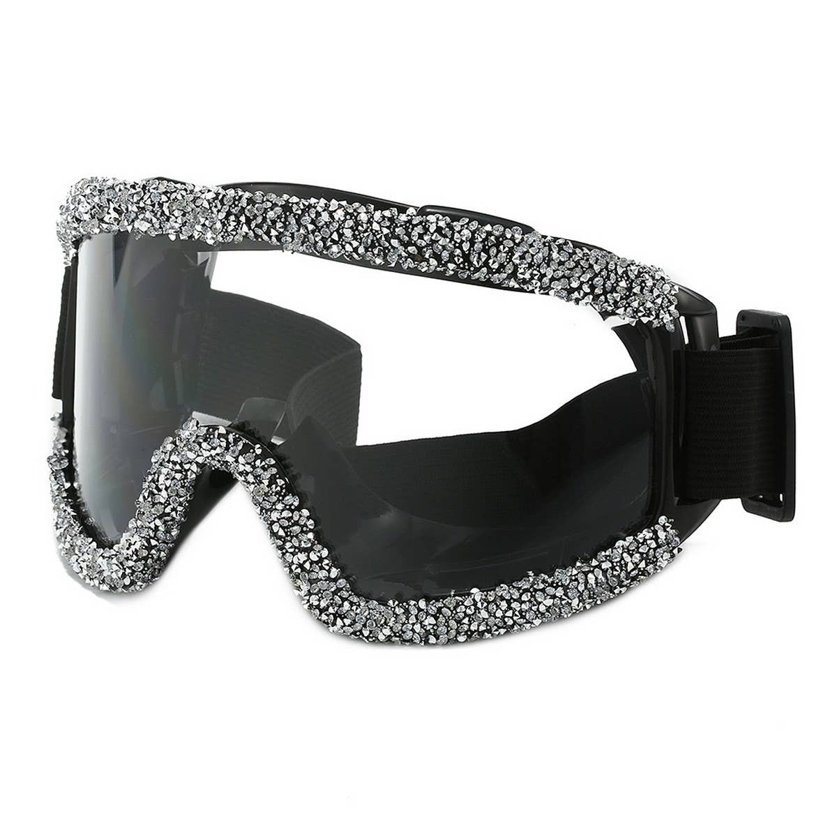 RHINESTONE ANTI SAND AND DUST CYCLING GLASSES_CWASG0859