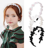 CHILDRENS VINTAGE DAISY EMBROIDERED HEADBAND_CWAHA2402