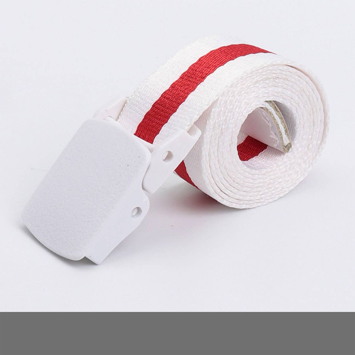 COLORFUL WOVEN SMOOTH BUCKLE CANVAS BELT_CWABE0685