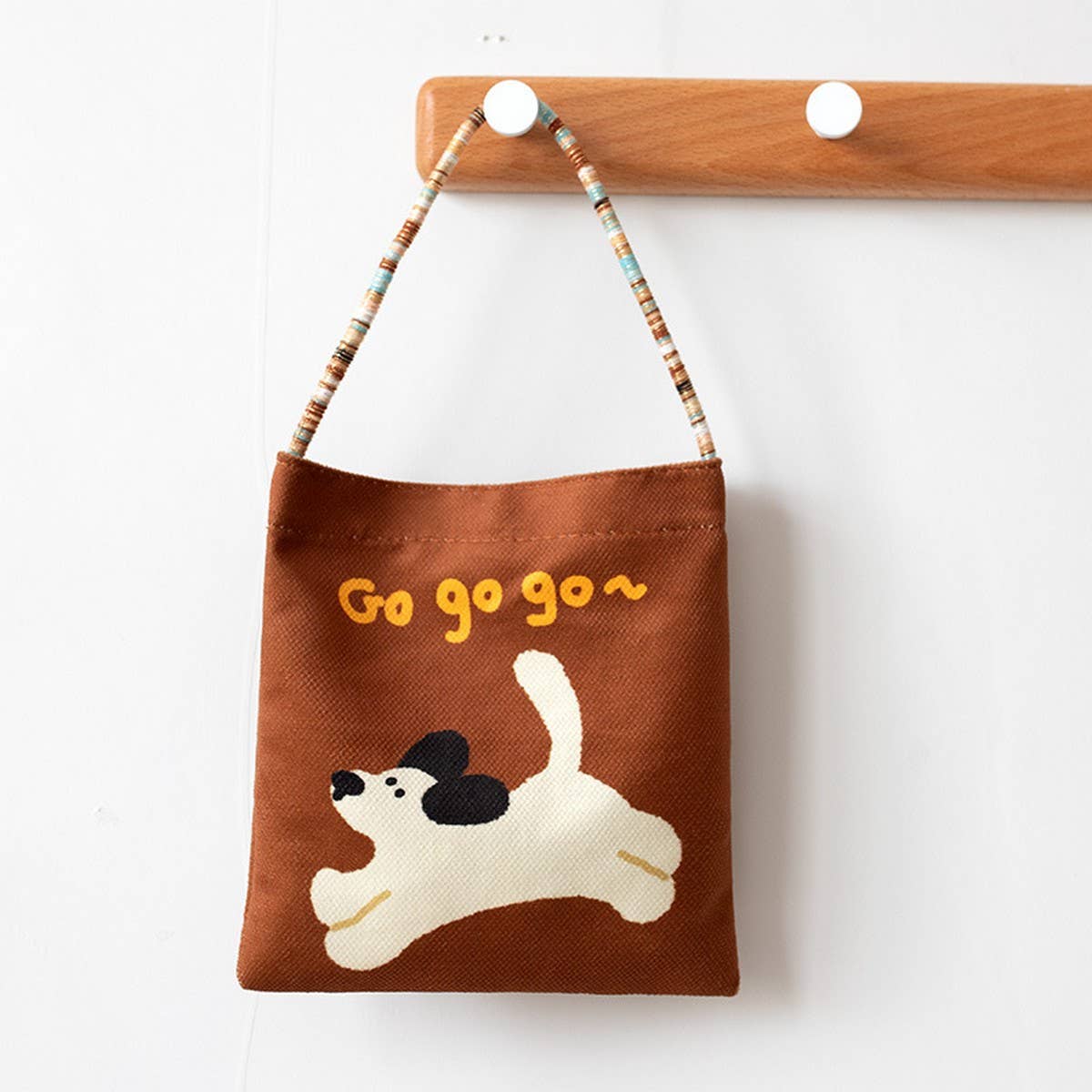 MINI CANVAS HANDBAG FOR GIRLS SUMMER FOREST STYLE_CWAB5676