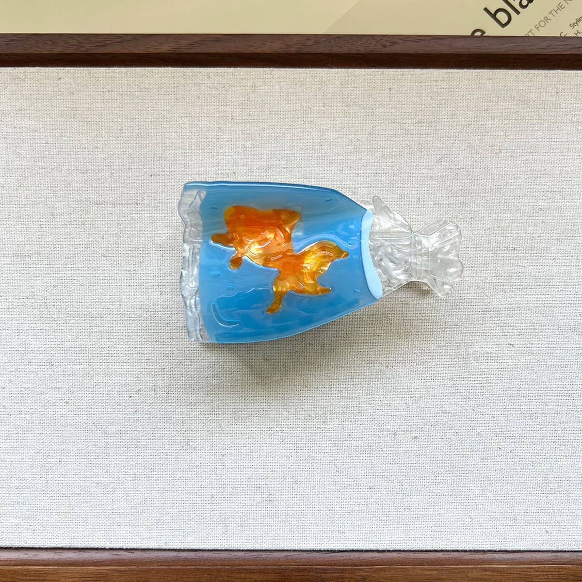 MINIMAL CLEAR BAG STARFISH CLAW CLIP OCEAN VIBES_CWAHA5825